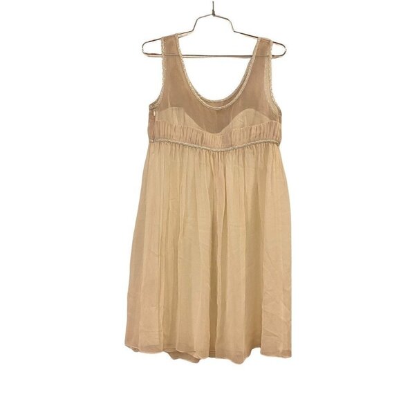 NEW Cynthia Steffe Women's Sheath Dress Ivory Lined Sleeveless Lace Medium - Picture 3 of 7